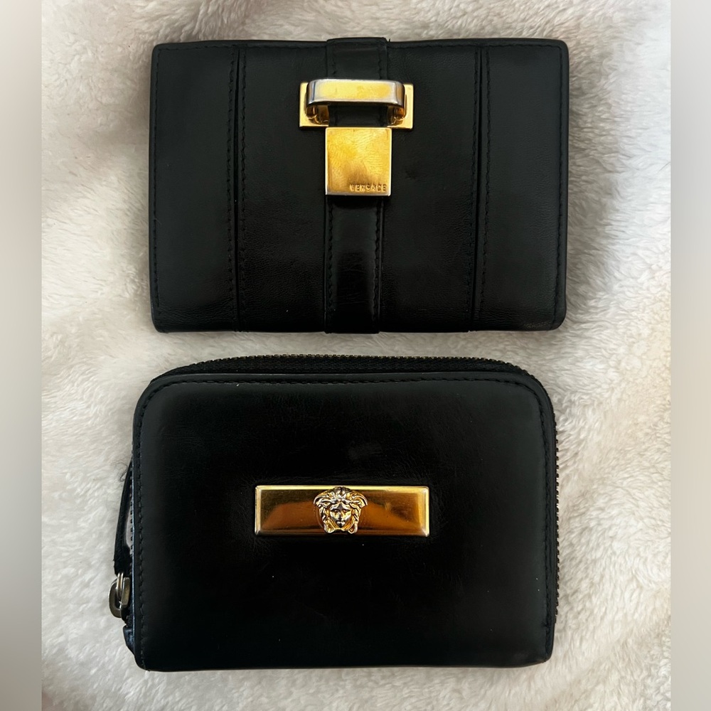 ***SOLD*** 2 Vintage Versace Wallets